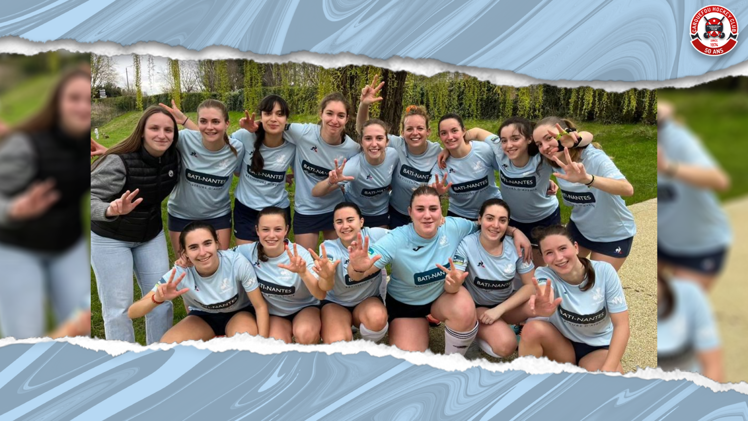 Une deuxième victoire d’affilée pour les Namnètes N1D Namnètes - 12ème match - CHC Hockey